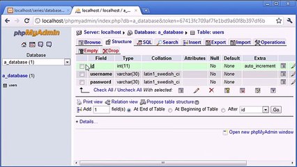112 - phpMyAdmin Part 3_‏