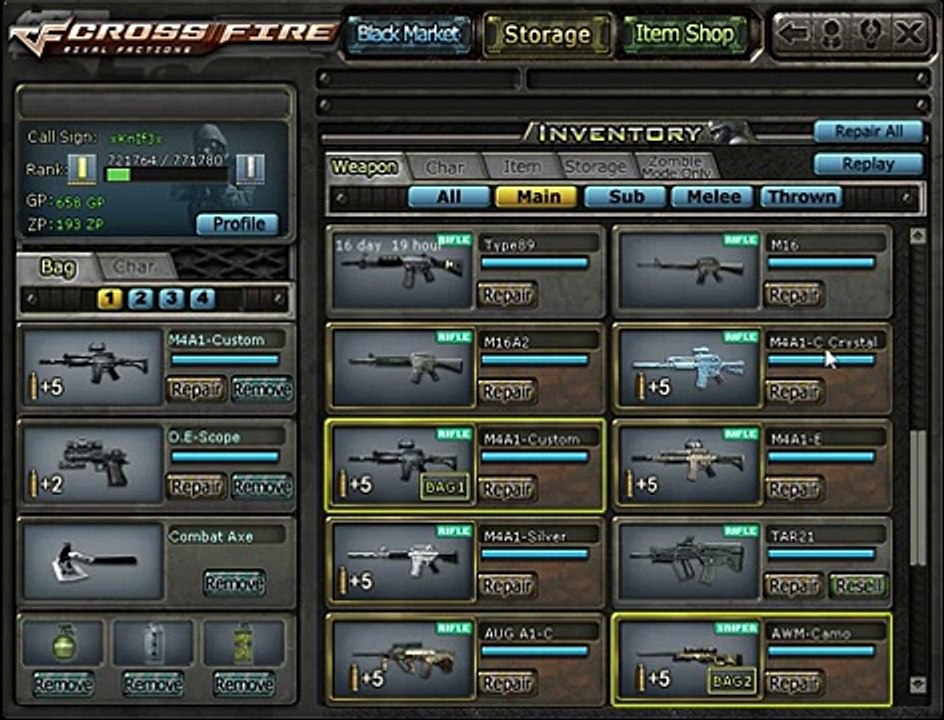 Buy Sell Accounts - ▶ Selling Crossfire account exclusive NOT SOLD 2013
