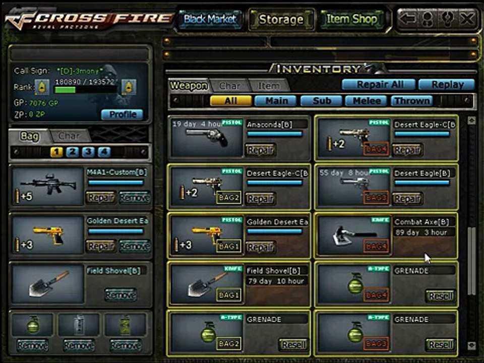 Buy Sell Accounts - [CF] Selling A Rich CrossFire Account [CF]