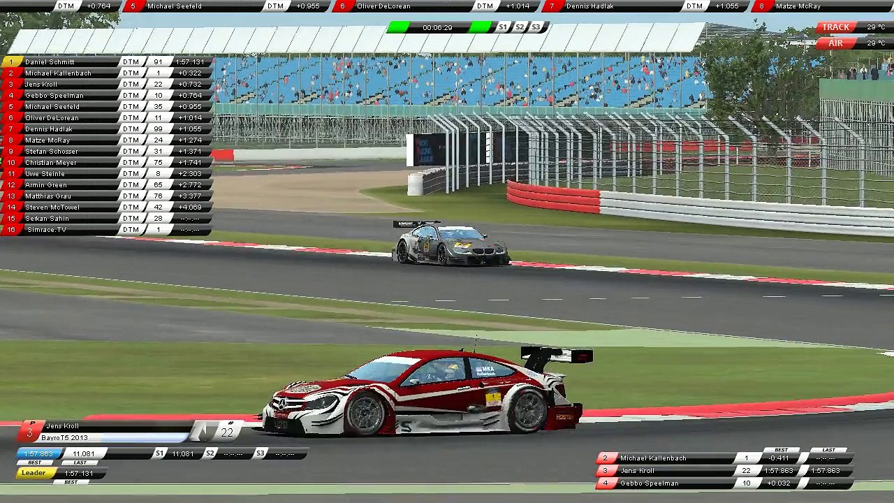 PRL DTM Saison 2014/2015 - Rennen 03 Sliverstone