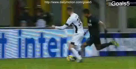 Mauro Icardi 2 nd Goal Inter 3 - 0 Palermo Serie A 8-2-2015