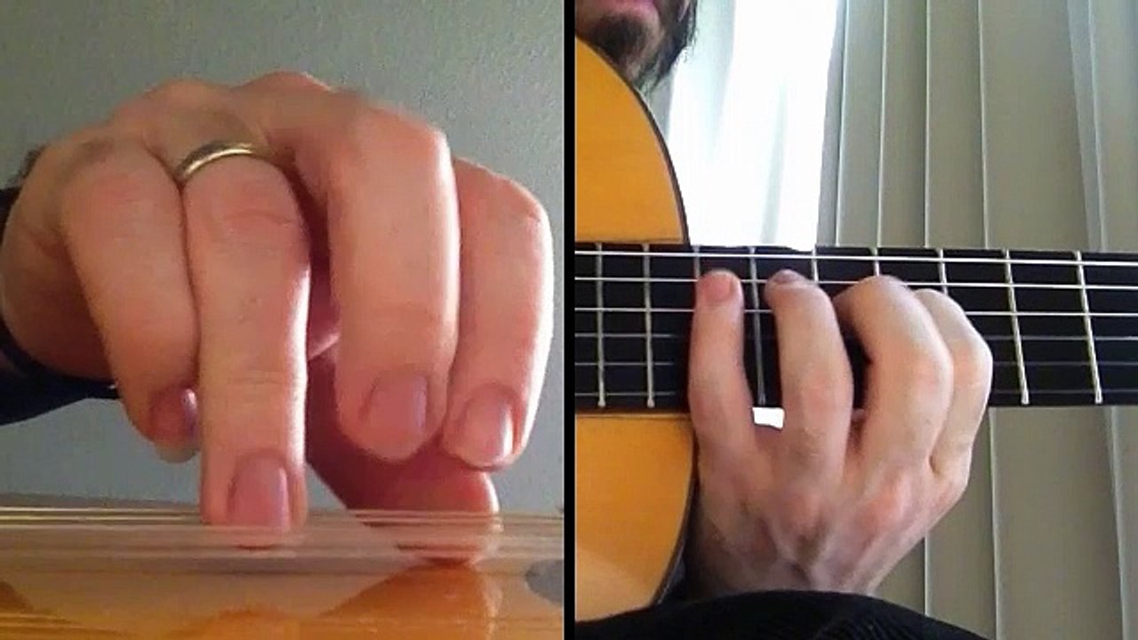 3-Finger Picado - from Percusion Flamenca by Paco de Lucia