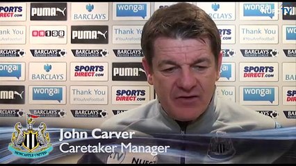 John Carver and Jack Colback on Newcastle's draw with Stoke City