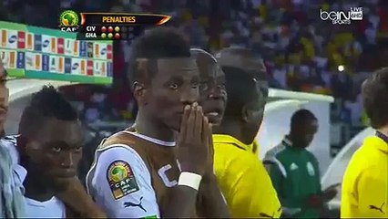 ‫ركلات جزاء مباراة كوت ديفوار وغانا 9-8 نهائي كأس افريقيا عصام الشوالي‬‎