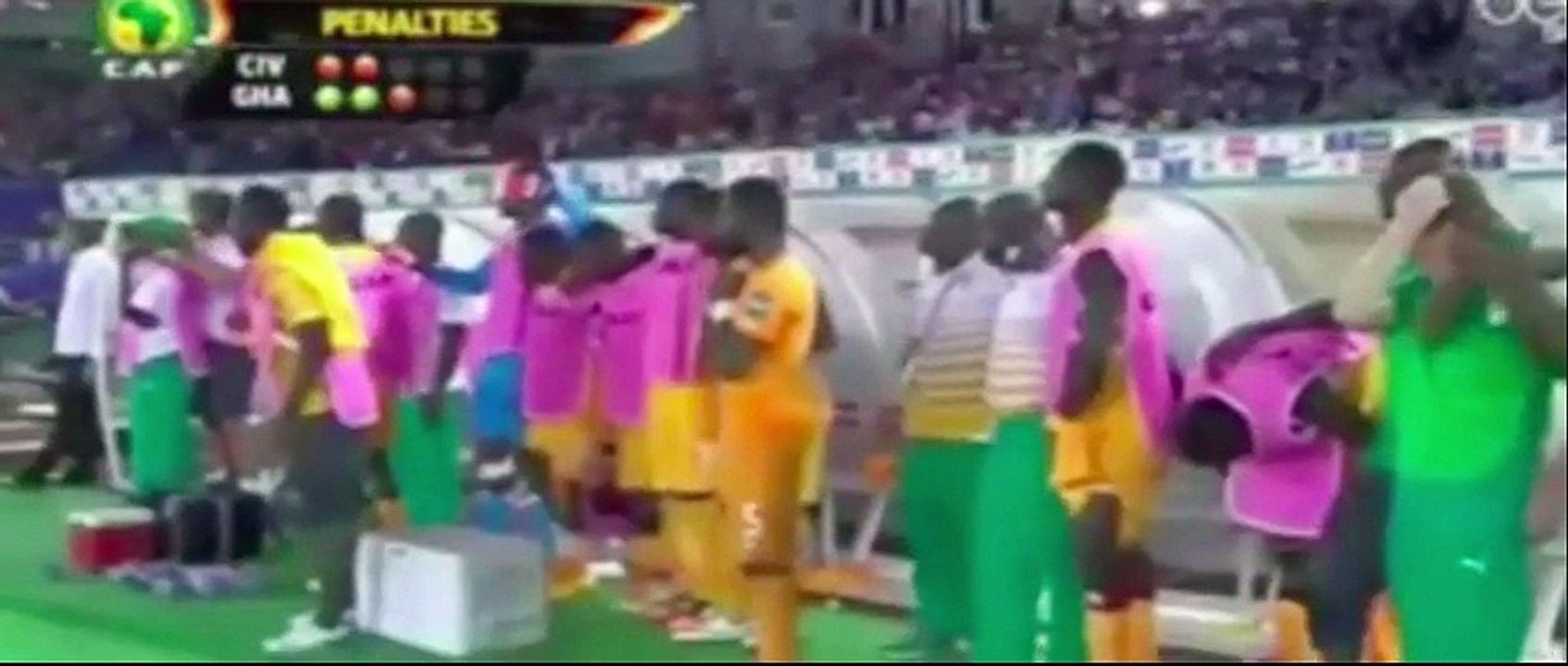 Highlights and shootout Ivory Coast-Ghana 0-0 (9-8) CAN Final (08/02/15)