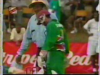17 Years Old Ramnaresh Sarwan batting vs Leeward Islands