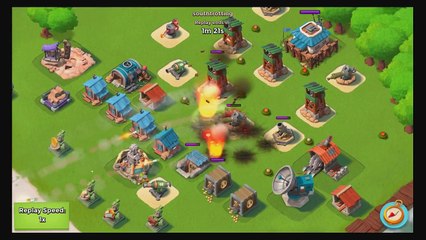 Beach Boom  Home Base Defended from Barrage and Tanks Attack