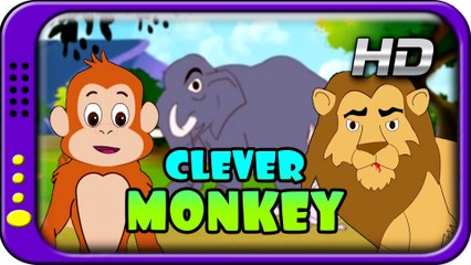 The clever monkey - Stories for kids in English | Panchatantra tales in English