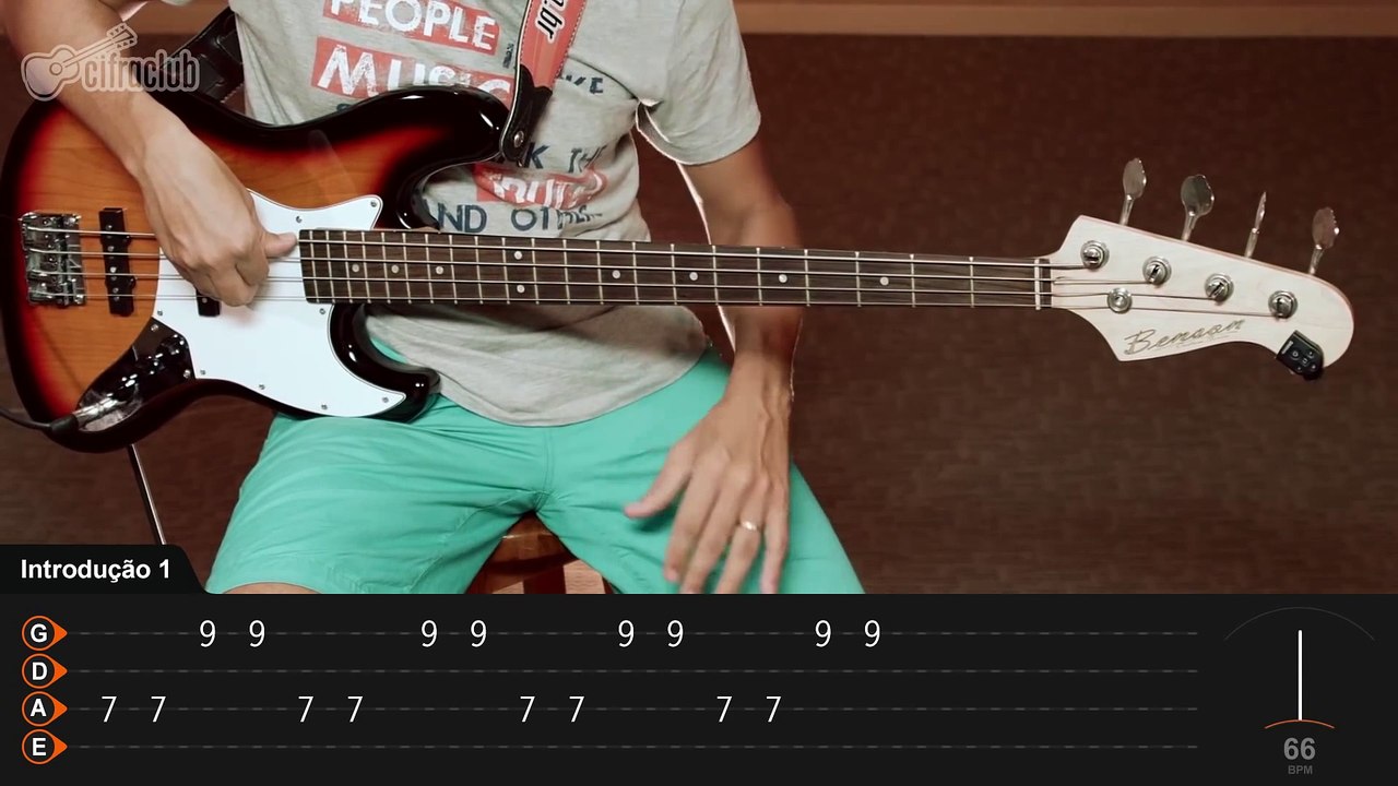 Love Me Two Times - The Doors (bass class - aula de baixo)