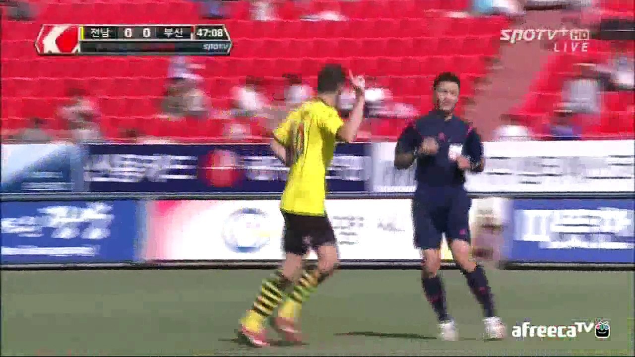 2014-09-21 Chunnam Dragons 2-1 Busan I'Park 2H