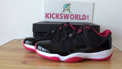 Jordan 11s low bred in kicksworld.cn