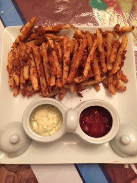 *Hot and Spicy French Fries* By Sehar Syed