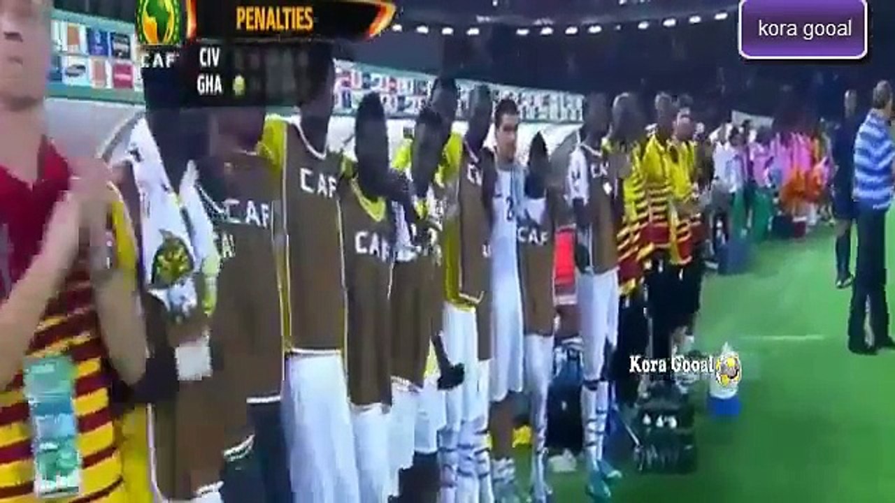Ivory Coast vs Ghana 9-8 Full Penalties - African Cup of Nations 08.02.2015