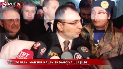 Download Video: Mahsur kalan 19 dağcıya ulaşıldı!