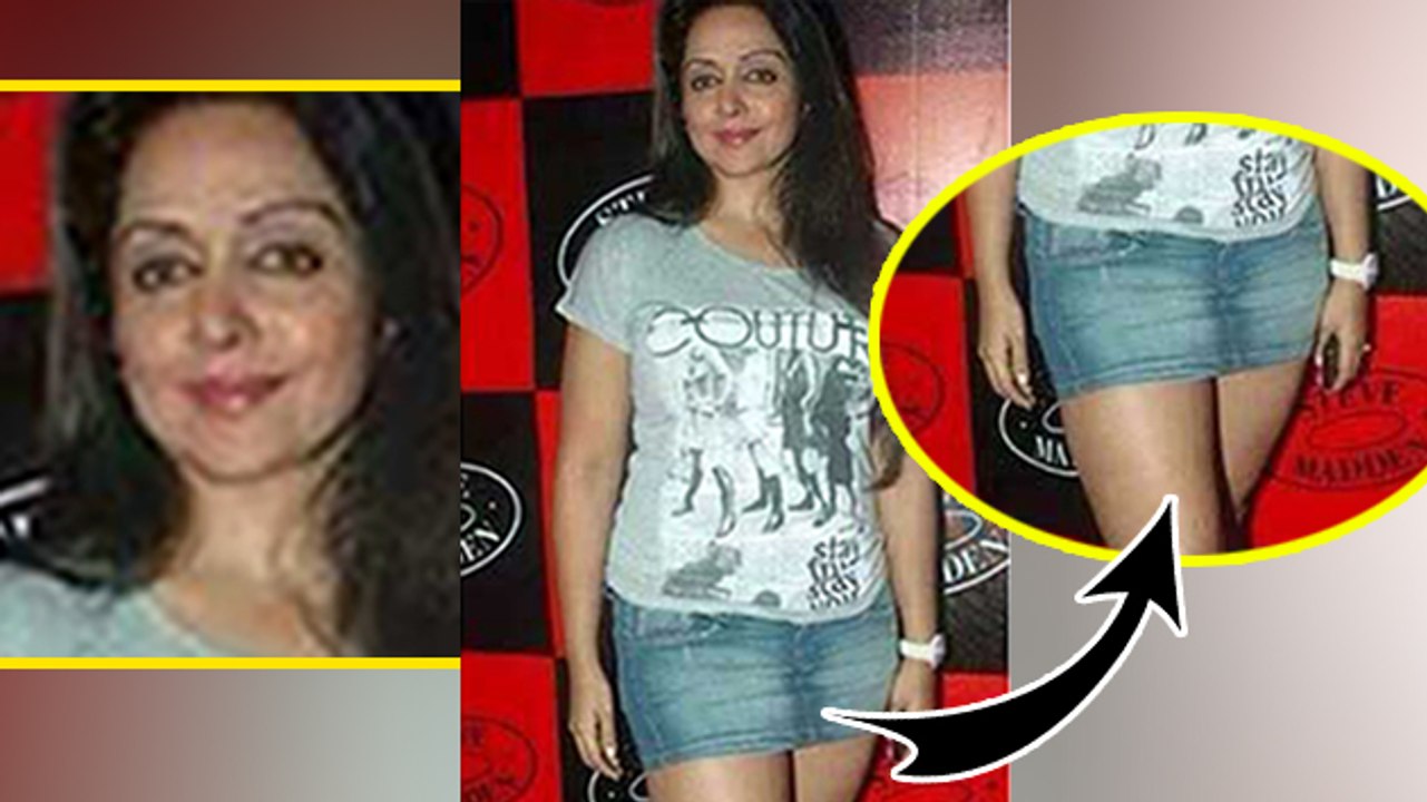 Hema Malini In A Mini Skirt ?
