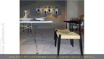 TORINO,    TAVOLO QUADRATO GLOSSY, COLL.KARTELL, X CUCINA, SALA  EURO 950