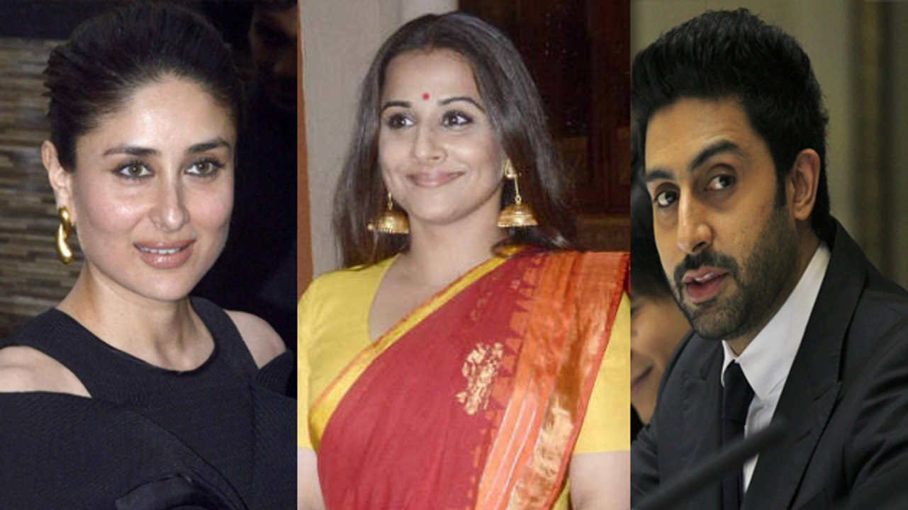 Kareena, Abhishek & Vidya Balan Felicitated By...
