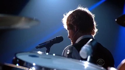 Grammys 2015 - Ed Sheeran Performing 'Thinking Out Loud' (Video)