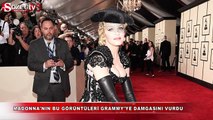 Madonna Grammy'ye damgasını vurdu