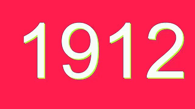 How to Pronounce 1912