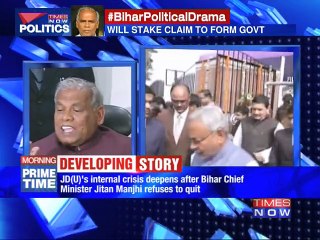 Nitish Kumar vs Manjhi: The Intense Power Struggle in Bihar Politics 🔥