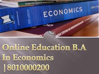 8010000200-Distance Education BA in Economics-Delhi-Ncr