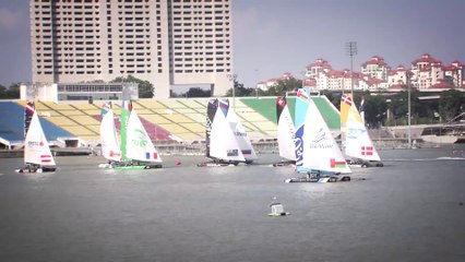 Les Extreme Sailing Series 2015  Singapore : Act 1