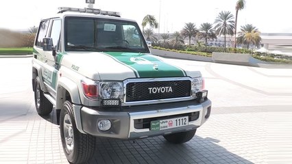 Toyota Land Cruiser In Dubai Police Fleet !