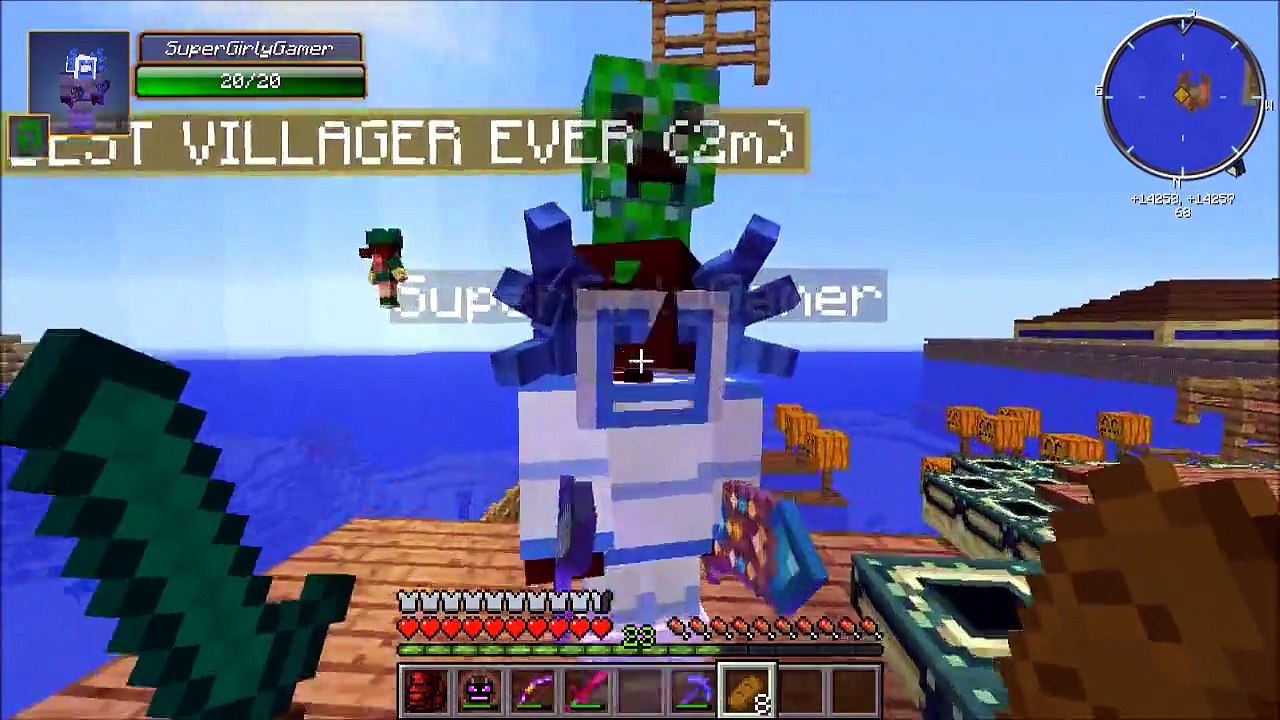 Minecraft- SLAUGHTER THE VILLAGERS CHALLENGE [E...