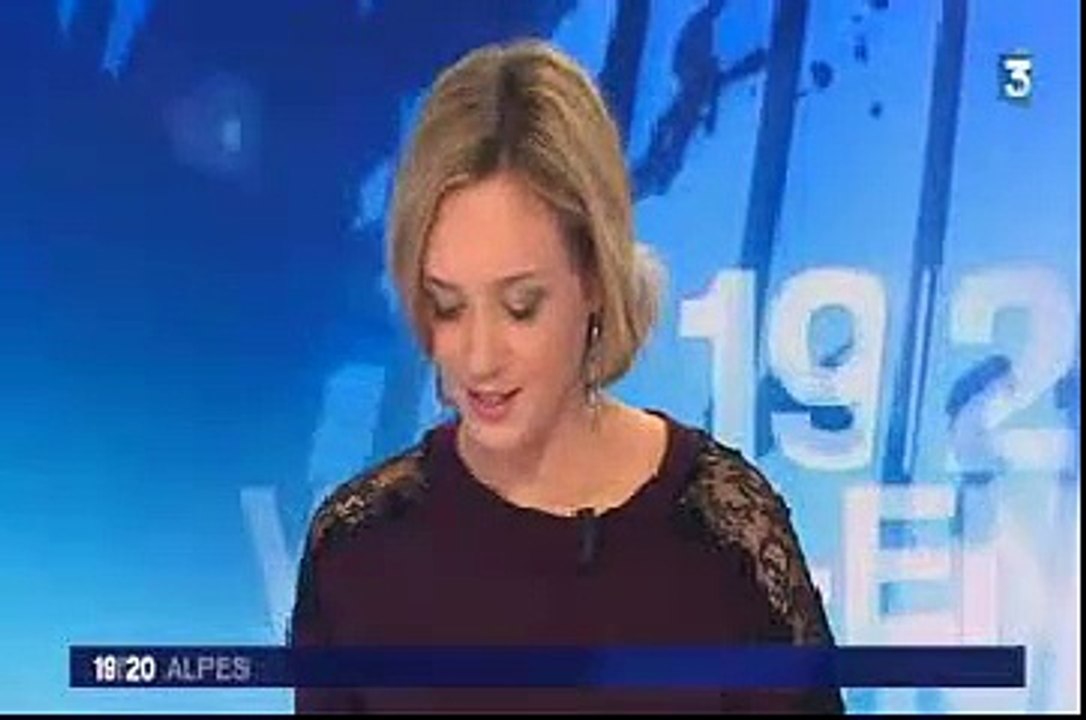 France 3 Alpes 19/20 Edition Alpes 2015_01_17