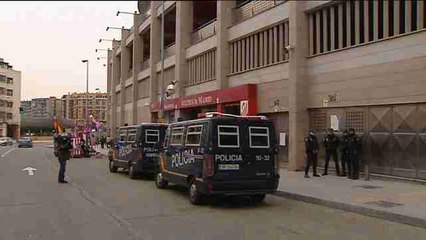 Unos 900 efectivos velarán por la seguridad en el Atlético-Real Madrid