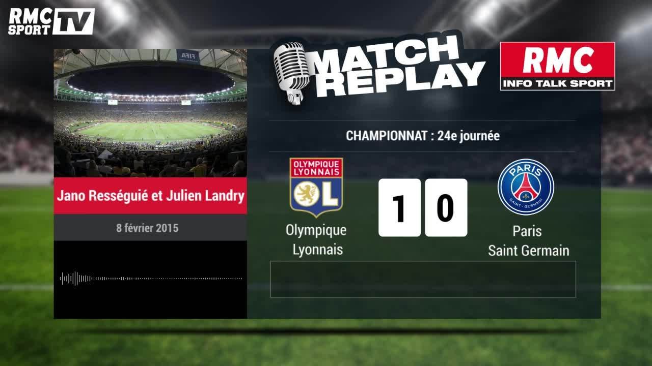 OL -PSG (1-1) : Le Match Replay avec le son de RMC Sport