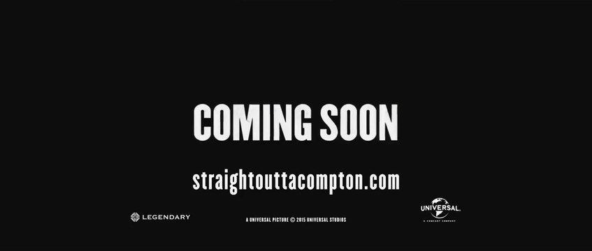 Universal Pictures Presents Straight Outta Compton Red Band Theatrical Trailer with Introduction from Dr Dre, Ice Cube, The Game & Kendrick Lamar