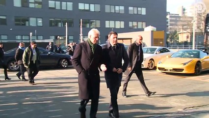Milano - Renzi dai laboratori Pirelli (07.02.15)