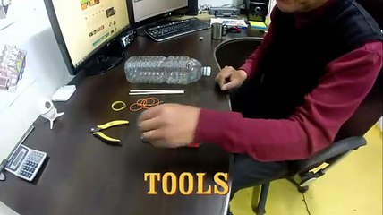 Plastik Şişeden nasıl fare kapanı yapılır?