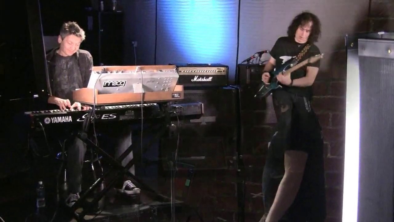 Renaud Louis-Servais - "Epic Circus" video clip making-of, with Virgil Donati, Philippe Saisse & Henri Dorina