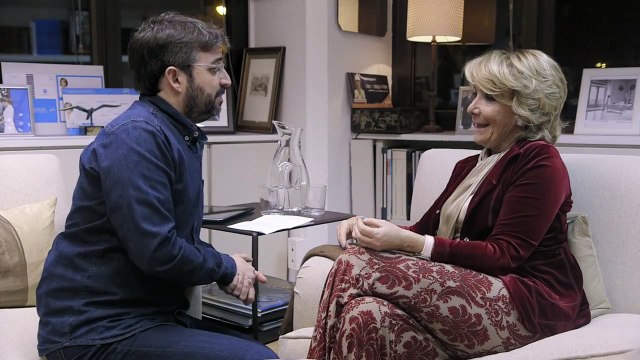 Esperanza Aguirre termina la entrevista- 'Ya hemos acabado, querido Jordi' - Salvados