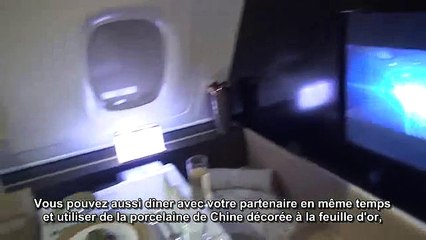 Vol en première classe à 17 500 euros chez Etihad Airways.