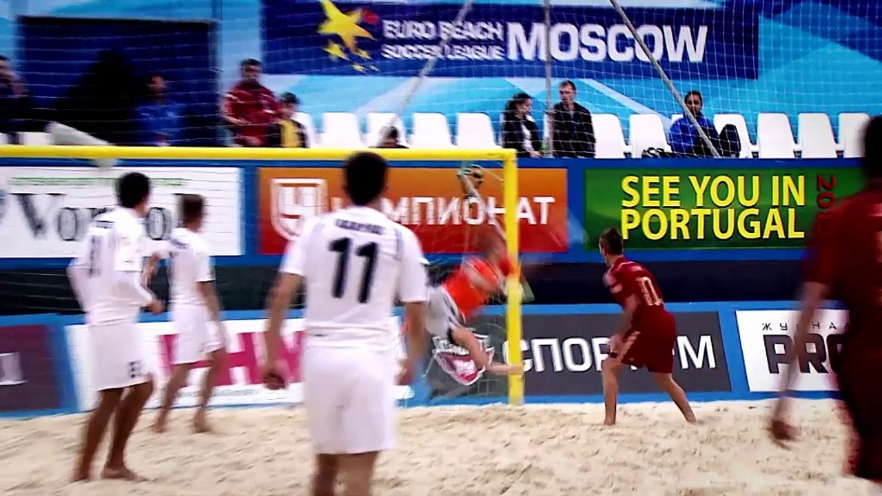 Beachsoccer: sandiger kampf um gold