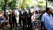 Grupo protesta contra morte de gatos na Lagoa do Taquaral