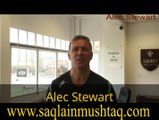 Alec Stewart talks about Saqlain Mushtaq