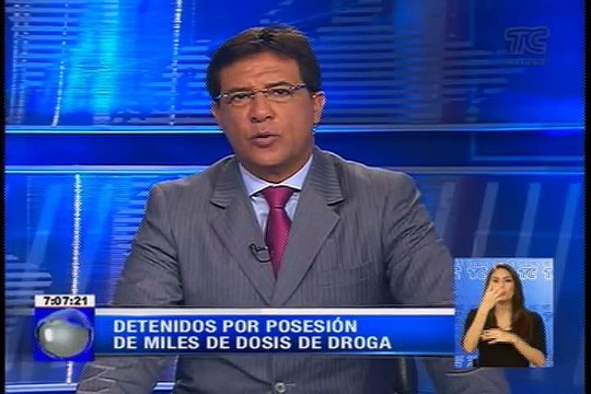 Detenidos por posesión de miles de dosis de droga