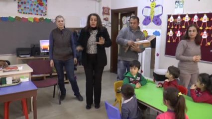 İlk Ders "Okul Sütüyle" Başladı