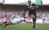Jonah Lomu INCREDIBLE bulldozer try v England in 1995 Rugby World Cup