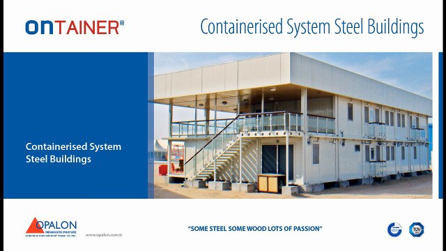 OPALON préfabriqués Gréement forage Camp mobile soudé Container Bâtiment ONTAINER