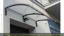 ROMA,    PENSILINA TETTOIA IN POLICARBONATO PLEXIGLAS COPRIPORTA EURO 129