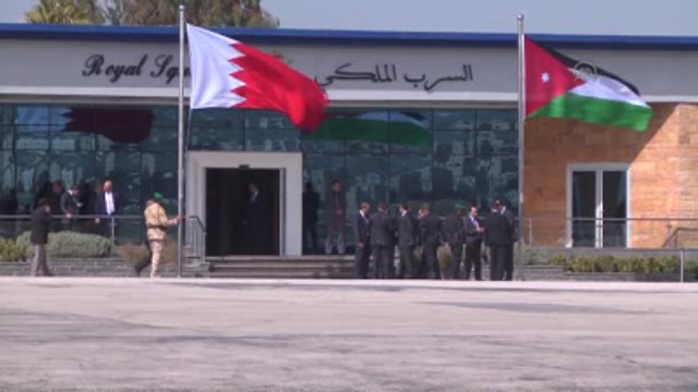 Bahreyn Kralı Al Halife Ürdün'de