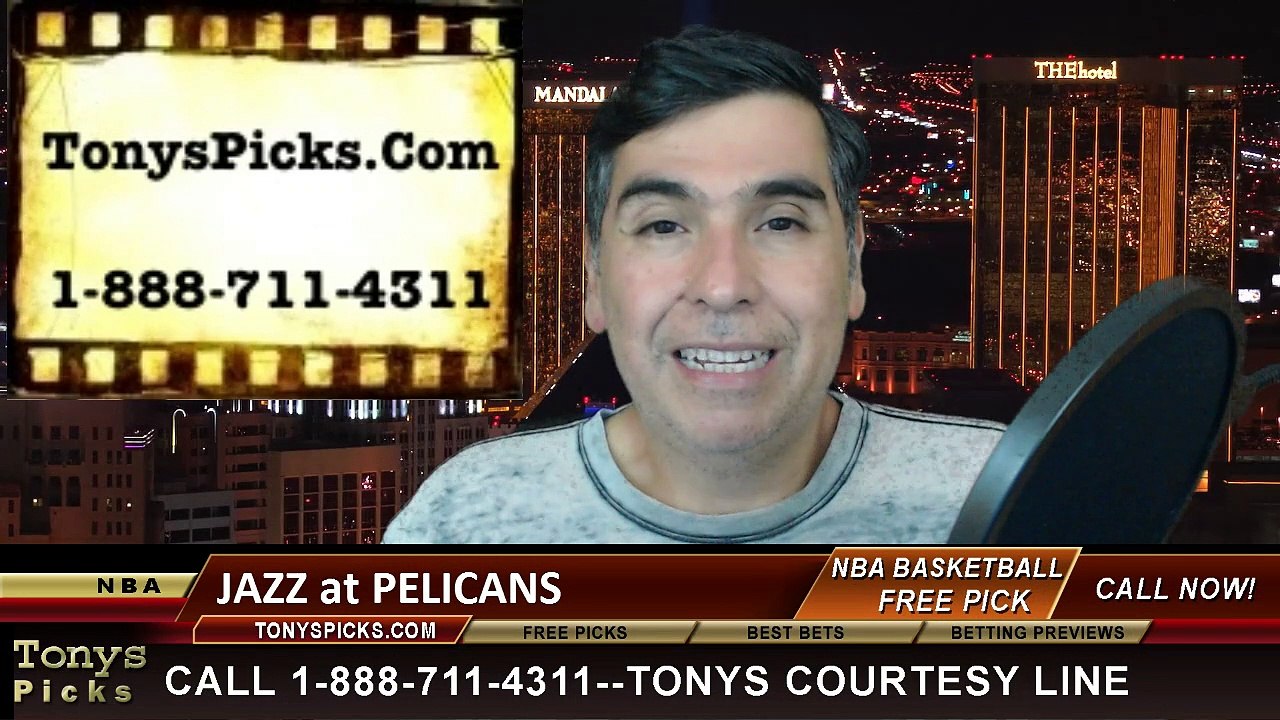 New Orleans Pelicans vs. Utah Jazz Free Pick Pr...