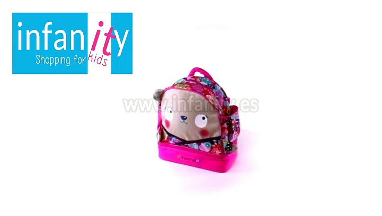 Mochila guarderia merienda Kimono Niña tuc tuc