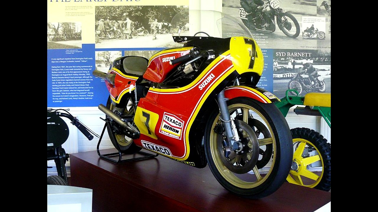 Une partie de l'histoire de la moto avec Barry Sheene